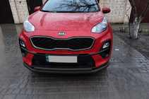 Kia Sportage 2015–2021 Etusuojakaari ST014 Black (ruostumaton teräs) kuva 2