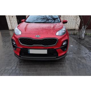 Etusuojakaari ST014 Black (ruostumaton teräs) Kia Sportage 2015–2021 kuva 2