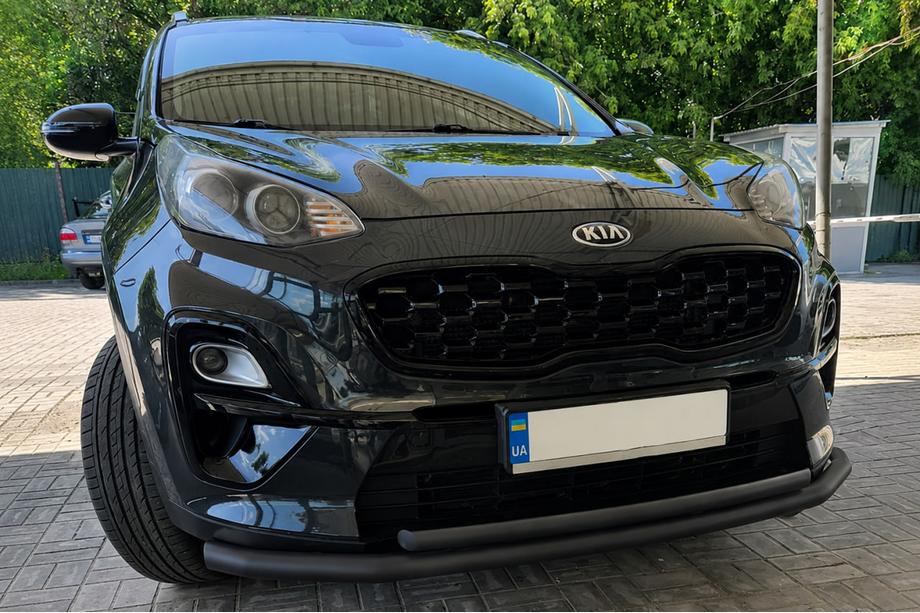 Kia Sportage 2015–2021 Etusuojakaari ST014 Black (ruostumaton teräs) Image