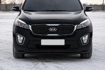 Kia Sorento III UM 2014–2020 Etusuojakaari ST014 60/42mm Black (ruostumaton teräs) kuva 4
