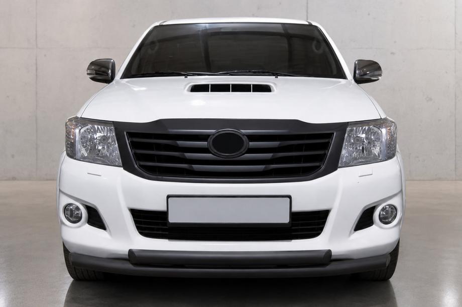 Toyota Hilux 2006–2015 Etusuojakaari ST014-1 Black (ruostumaton teräs) Kuva 1