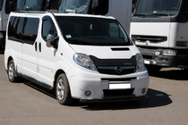 Nissan Primastar 2002–2014 Etusuojakaari ST014/2 Black (ruostumaton teräs) kuva 2