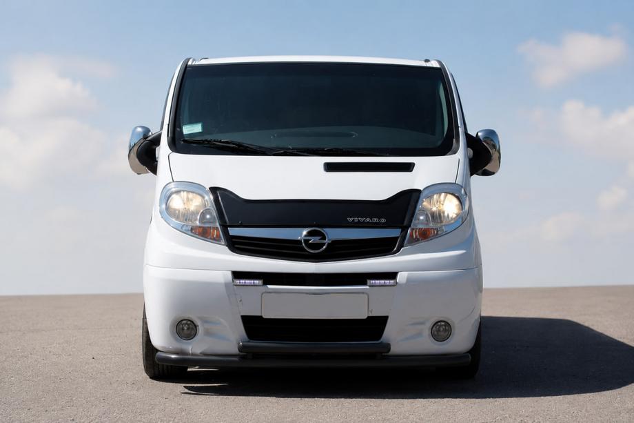 Nissan Primastar 2002–2014 Etusuojakaari ST014/2 Black (ruostumaton teräs) Image