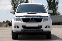 Toyota Hilux 2006–2015 Etusuoja ST015 Black (ruostumaton teräs) kuva 1