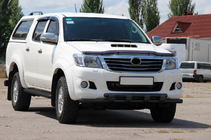 Toyota Hilux 2006–2015 Etusuoja ST015 Black (ruostumaton teräs) kuva 3
