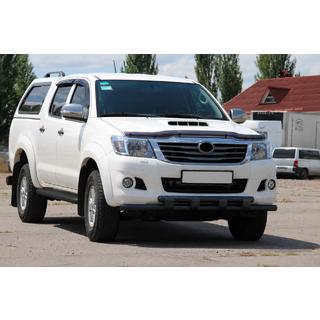 Etusuoja ST015 Black (ruostumaton teräs) Toyota Hilux 2006–2015 kuva 3