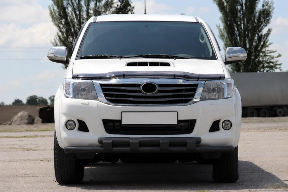 Toyota Hilux 2006–2015 Etusuoja ST015 Black (ruostumaton teräs) Image