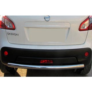 Suora takakaari (ruostumaton teräs) Nissan Qashqai 2007–2010 kuva 1