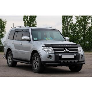 Etusuoja ST015 Black (ruostumaton teräs) Mitsubishi Pajero Wagon III 1999–2006 kuva 3