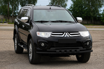 Mitsubishi L200 2006–2015 Etusuoja ST015 Black (ruostumaton teräs) kuva 1