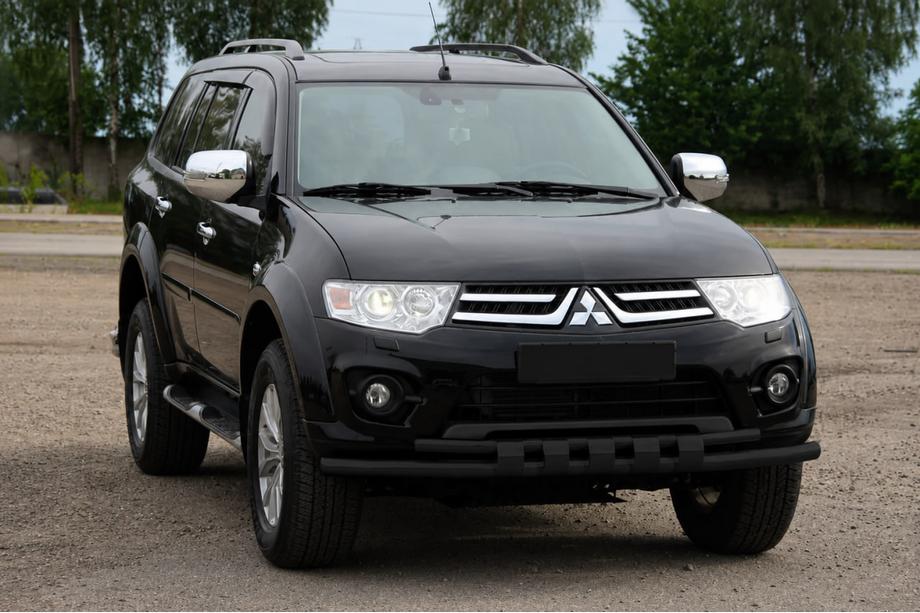 Mitsubishi L200 2006–2015 Etusuoja ST015 Black (ruostumaton teräs) Image