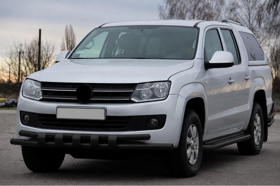 Volkswagen Amarok 2010–2022 Etusuojakaari ST015 Black (ruostumaton teräs) Kuva 2