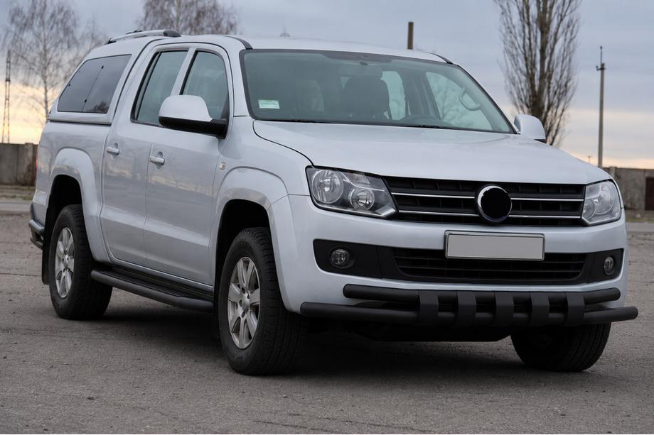 Volkswagen Amarok 2010–2022 Etusuojakaari ST015 Black (ruostumaton teräs) Kuva 3