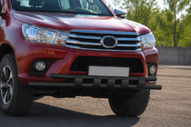 Toyota Hilux 2015– Etusuojakaari ST015 Black (ruostumaton teräs) kuva 3