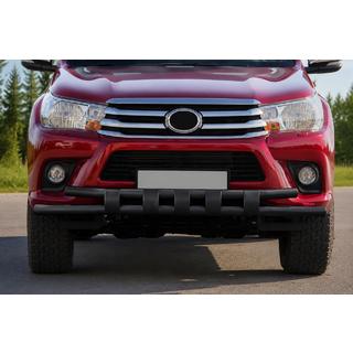 Etusuojakaari ST015 Black (ruostumaton teräs) Toyota Hilux 2015– kuva 1