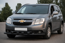 Chevrolet Orlando 2010–2018 Etusuojakaari ST015 Black (ruostumaton teräs) kuva 3