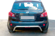 Nissan Qashqai 2007–2010 Takakaari AK007 (ruostumaton teräs) kuva 2