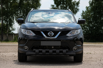Nissan Qashqai 2014–2021 Etusuojakaari ST015 Black (ruostumaton teräs) kuva 1