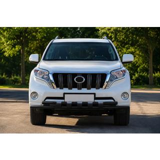 Etusuojakaari ST015 Black (ruostumaton teräs) Toyota Land Cruiser Prado 150 2009–2023 kuva 1