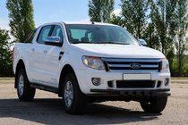Ford Ranger 2011–2022 Etusuoja ST016 Black (ruostumaton teräs) kuva 3