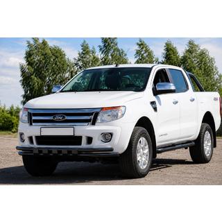 Etusuoja ST016 Black (ruostumaton teräs) Ford Ranger 2011–2022 kuva 2