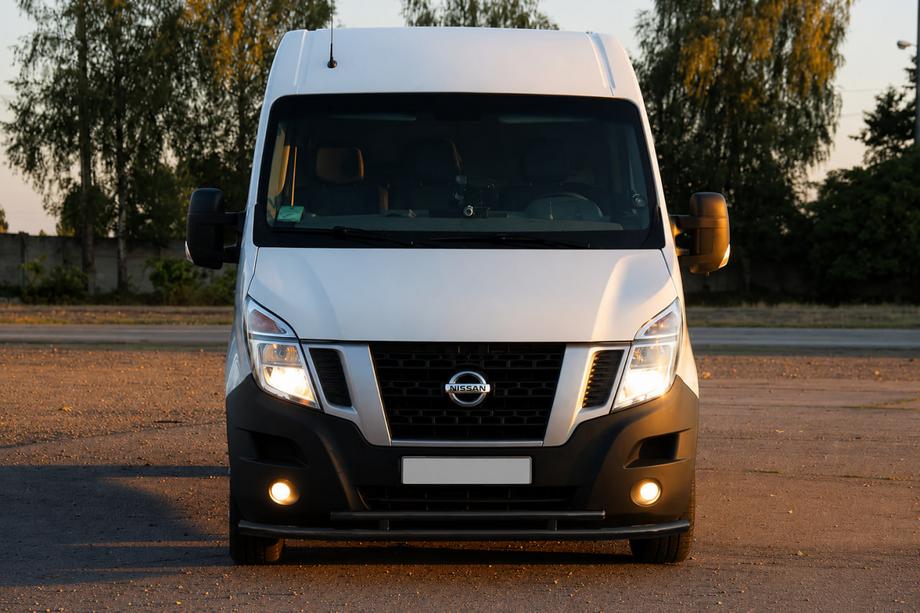 Opel Movano 2010–2021 Etusuoja ST016 Black (ruostumaton teräs) Kuva 2