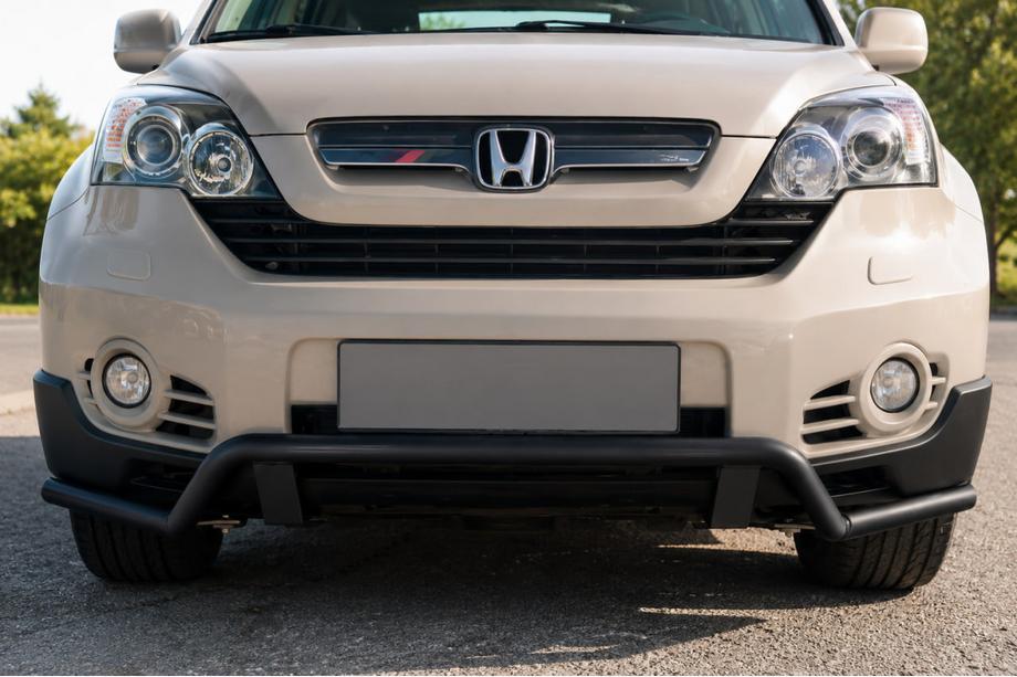 Honda CRV 2007–2011 Etusuoja ST016 Black (ruostumaton teräs) Image
