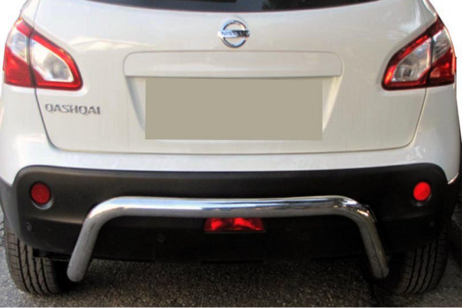Nissan Qashqai 2010–2014 Takakaari AK007 (ruostumaton teräs) Kuva 2