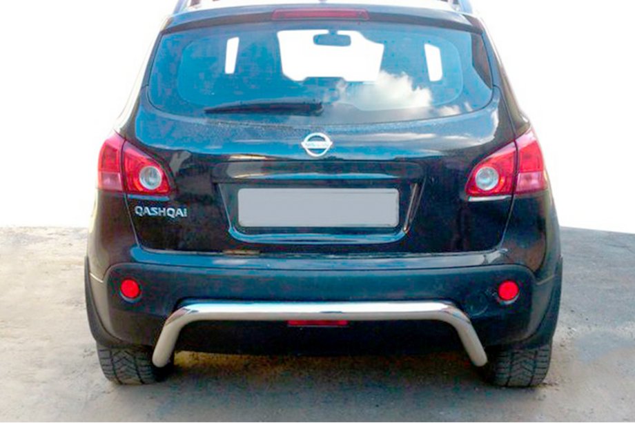 Nissan Qashqai 2010–2014 Takakaari AK007 (ruostumaton teräs) Kuva 1