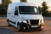 Renault Master 2011–2023 Etusuoja ST016 Black (ruostumaton teräs) kuva 1