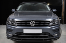 Volkswagen Tiguan 2016–2023 Etusuoja ST016 Black (ruostumaton teräs) kuva 2