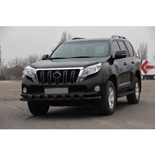 Etusuojakaari ST016-2 Black (ruostumaton teräs) Toyota Land Cruiser Prado 150 2009–2023 kuva 2