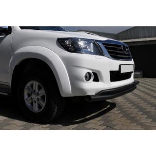 Etusuojakaari ST017 Black (ruostumaton teräs) Toyota Hilux 2006–2015 kuva 3