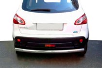 Nissan Qashqai 2010–2014 Suora takakaari (ruostumaton teräs) kuva 2
