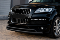 Audi Q7 2005–2015 Etusuojakaari ST017 Black (ruostumaton teräs) kuva 2