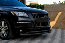 Audi Q7 2005–2015 Etusuojakaari ST017 Black (ruostumaton teräs) kuva 3