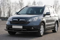 Honda CRV 2007–2011 Etusuojakaari ST018 Black (ruostumaton teräs) kuva 2