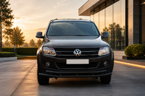 Volkswagen Amarok 2010–2022 Karjapuskuri ST018-2 Black (ruostumaton teräs) kuva 1