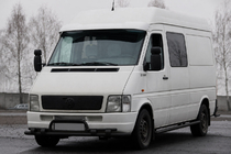 Volkswagen LT 1995–2006 Etupuskuriputki ST020 Black (ruostumaton teräs) kuva 2