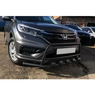 Etupuskuri-/keulaputki WT003-ST-V2 Black (ruostumaton teräs) kuva 1