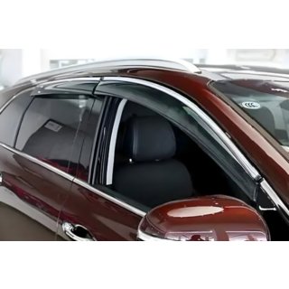 Ikkunan tuuliohjaimet kromilistalla Long (HIC, 4 kpl) Lexus LS 2007–2017 kuva 1