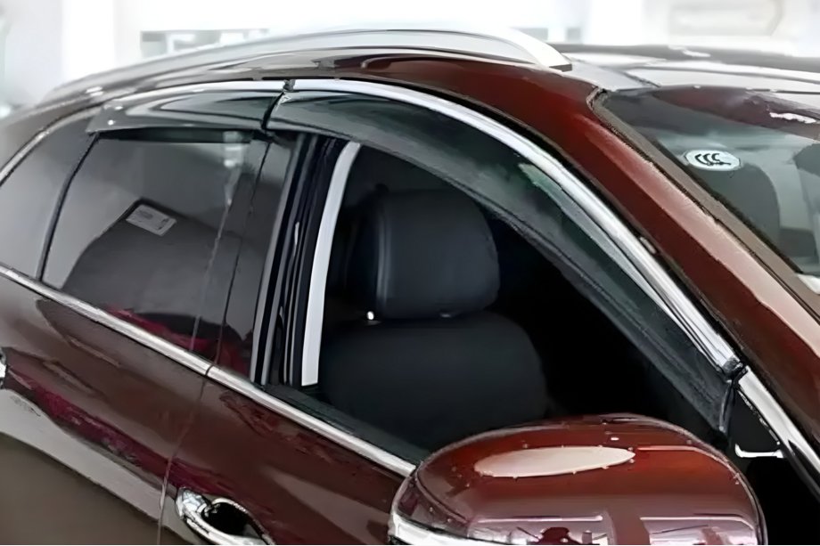 Lexus LS 2007–2017 Ikkunan tuuliohjaimet kromilistalla Long (HIC, 4 kpl) Image