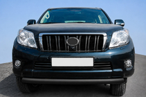 Toyota Land Cruiser Prado 120 2002–2009 Etukaari ST008 Black (ruostumaton teräs) kuva 1