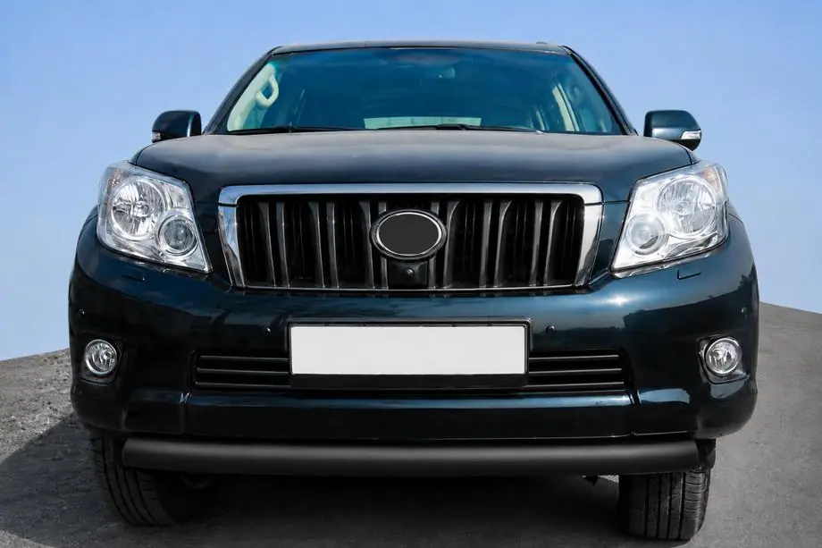 Toyota Land Cruiser Prado 150 2009–2023 Etukaari ST008 Black (ruostumaton teräs) Image