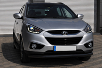 Hyundai IX-35 2010–2015 Etukaari ST008 Black (ruostumaton teräs) kuva 4