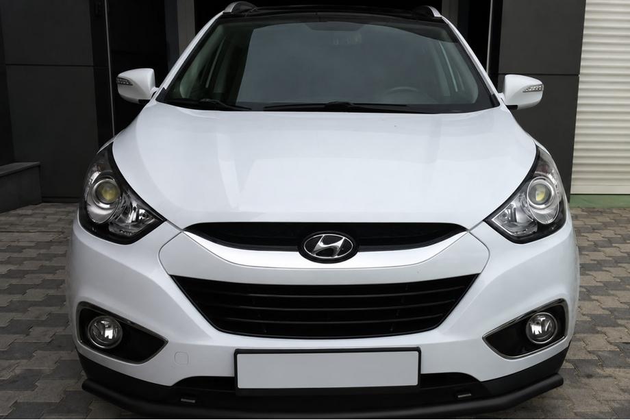 Hyundai IX-35 2010–2015 Etukaari ST008 Black (ruostumaton teräs) Image