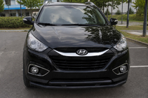 Hyundai IX-35 2010–2015 Etuputkikaari ST014-2 Black (ruostumaton teräs) kuva 1