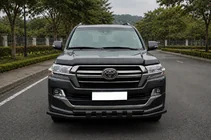 Toyota Land Cruiser 200 2007–2021 Keulaputki ST015 Black (2015+, ruostumaton teräs) kuva 1