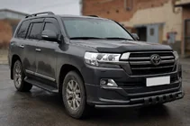 Toyota Land Cruiser 200 2007–2021 Keulaputki ST015 Black (2015+, ruostumaton teräs) kuva 2