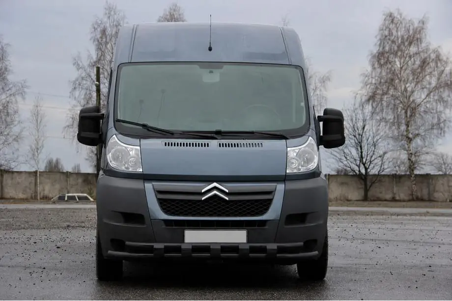 Citroen Jumper 2007–2025 Etukaari ST015 Black (ruostumaton teräs) Image